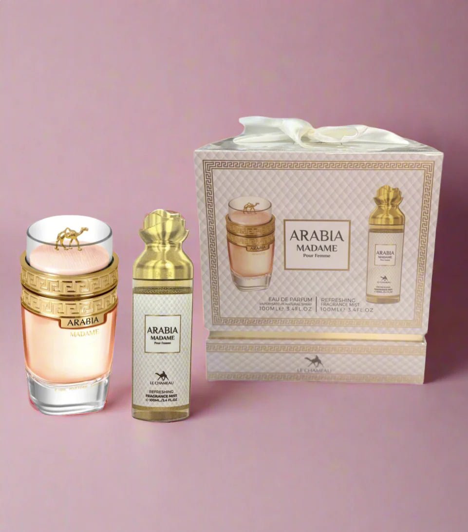 Arabia Madame 2‑in‑1 Gift Set – Emper / Le Chameau