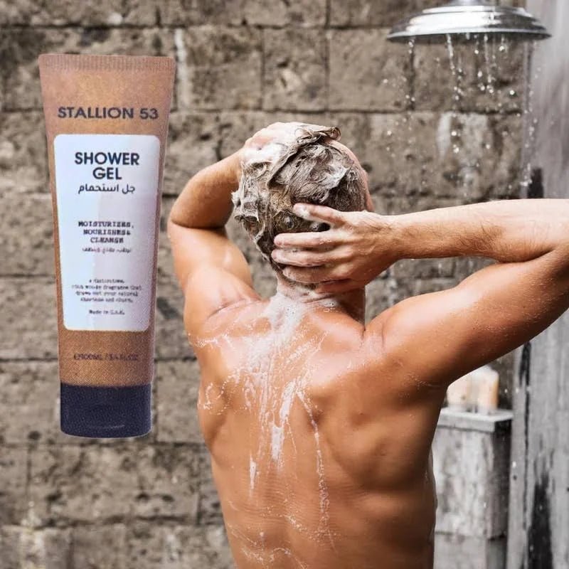 Stallion 53 Gift Set (100 ml + mini + Facial cleaner + Shower gel).