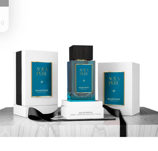 Aqua Pure by Milestone – Eau de Parfum (100 ml / 3.4 oz)