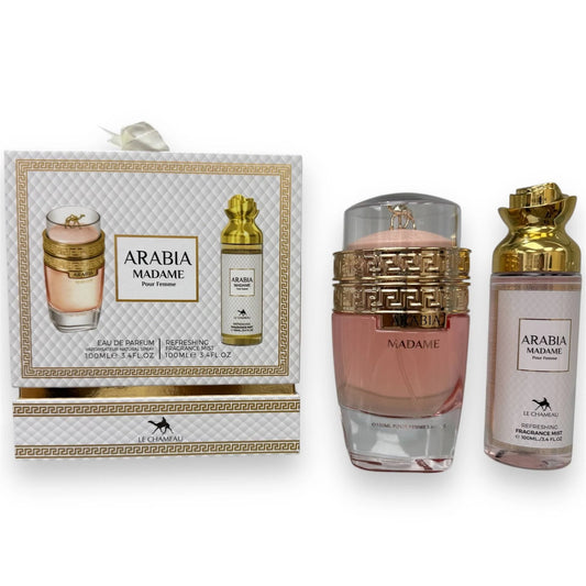 Arabia Madame 2‑in‑1 Gift Set – Emper / Le Chameau