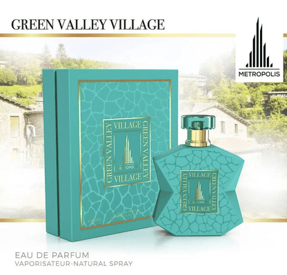 Metropolis Green Valley Village – Eau de Parfum 100 ml (Unisex)